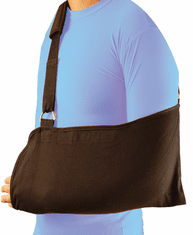 Bell-Horn Arm Sling  Universal Black w/Padded Shoulder Strap