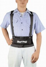 Black Belt 8   Lumbosacral w/Suspenders X-Large 40  - 46