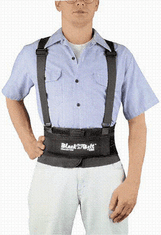 Black Belt 8   Lumbosacral w/Suspenders  XXXL  54 -62