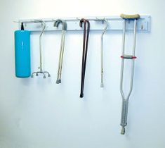 Cane and Crutch Rack