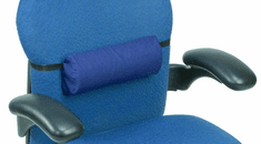 Half Roll Lumbar Back Support Roll w/Strap