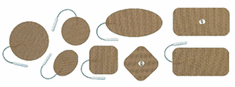 Unipatch Re-Ply Electrodes 2  diameter w/pigtail (pk/4)