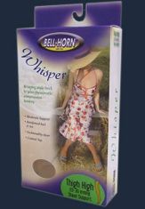 Whisper Stockings  Thigh High 20 - 30 mmHg  Beige  Medium