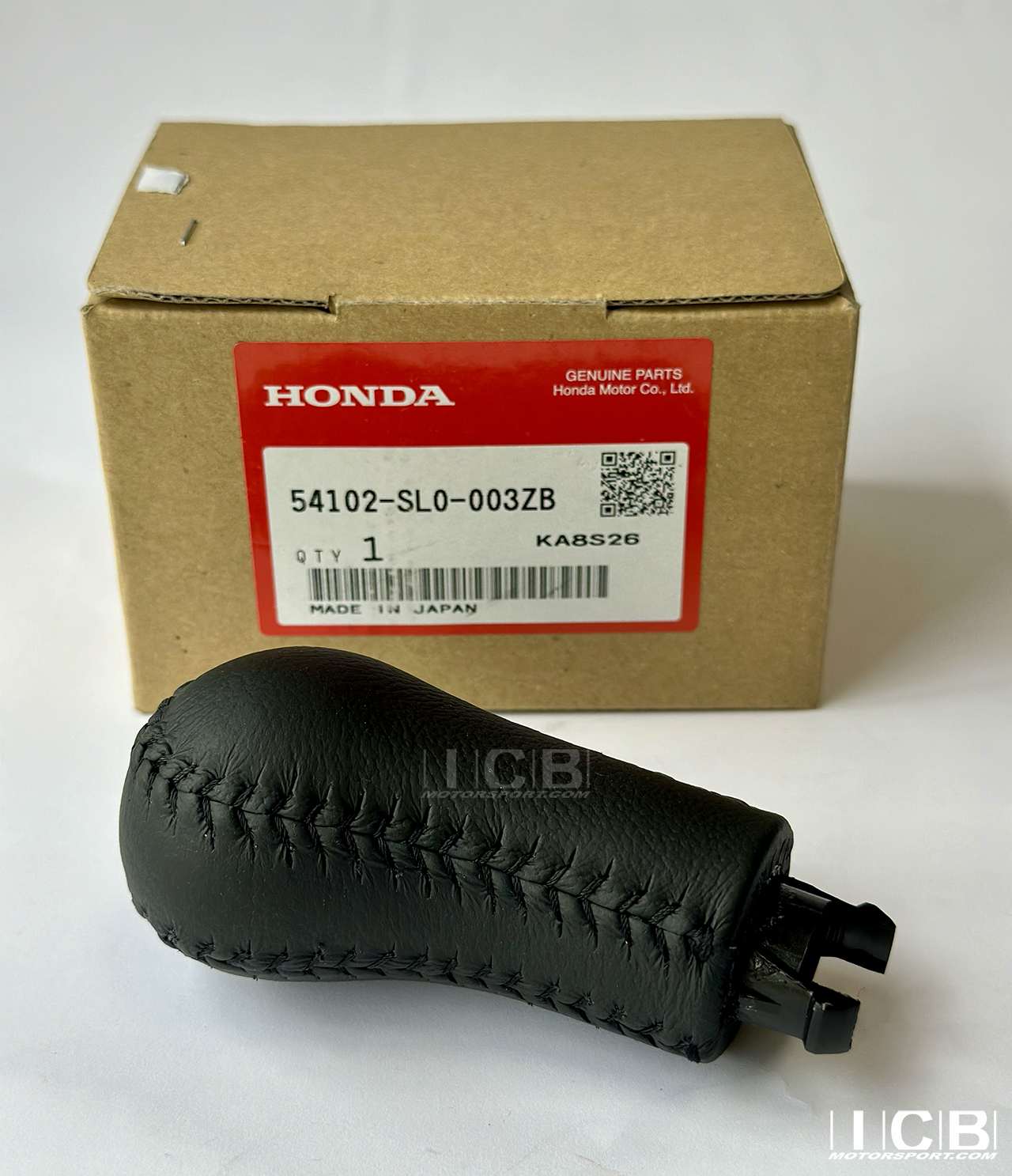 Acura / JDM Honda NSX NA1 Black Leather Shift Knob NH188L 54102-SL0-003ZB DISCONTINUED