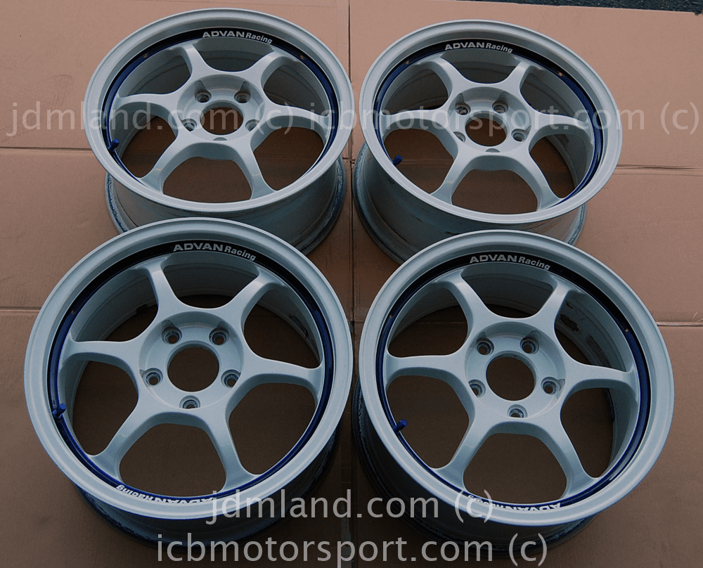 Advan RG I Pearl White 16" 5X114.3 +45 Offset