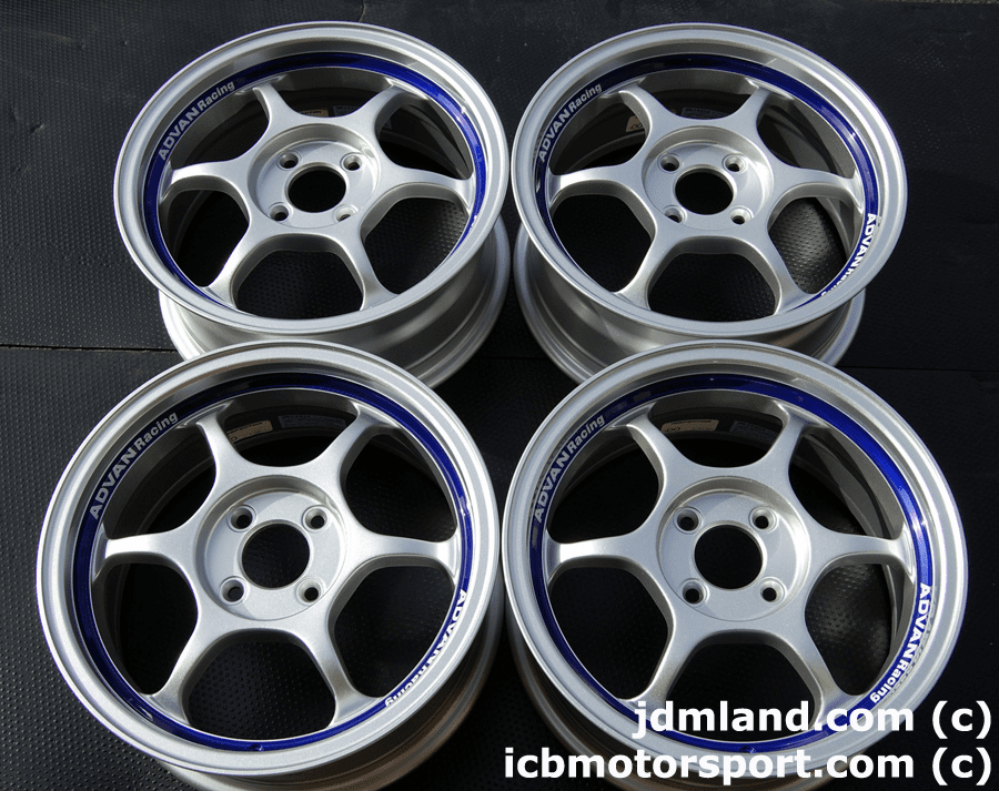 ADVAN RG (SILVER) 15x6.5 +42 4X100 BRAND NEW Sold!