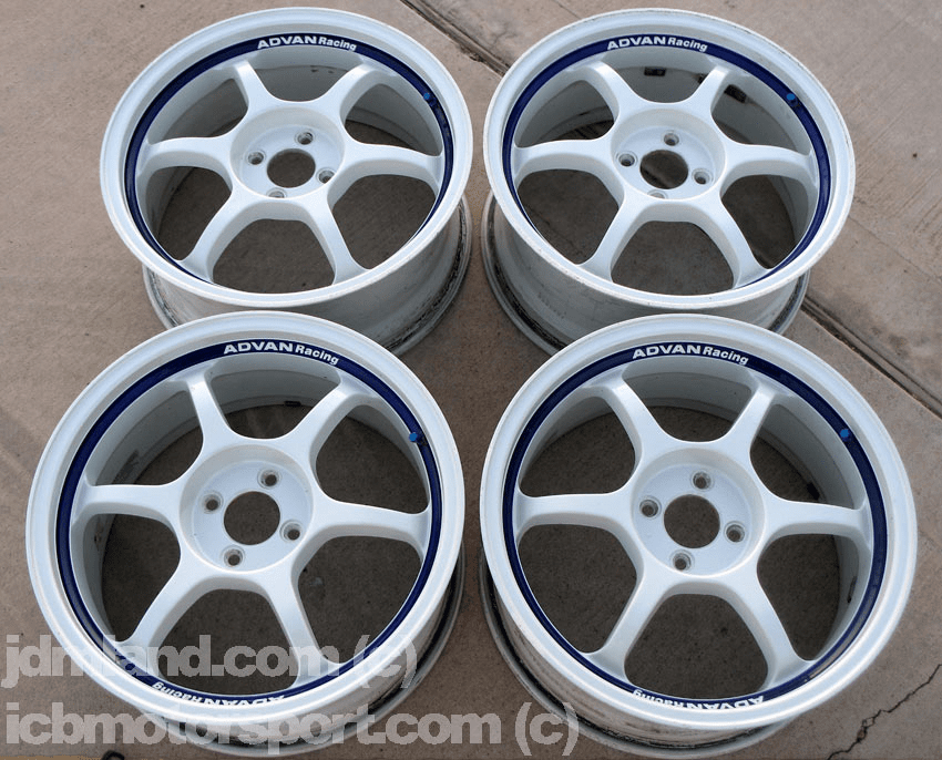Advan RG White 17" (4X100) - RARE! - EK9/DC2 - SOLD!