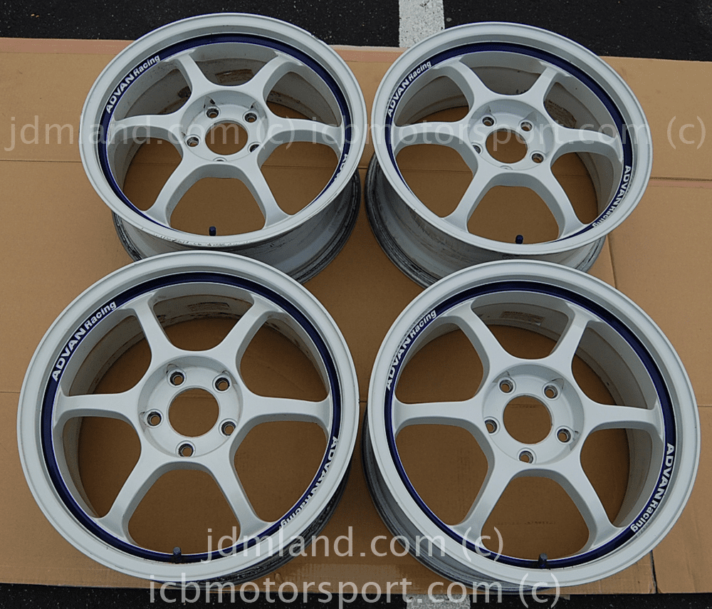 Advan RG1 Pearl White 17X7.5 5X114.3 +45offset DC5/FA5/FG2/TSX Sold