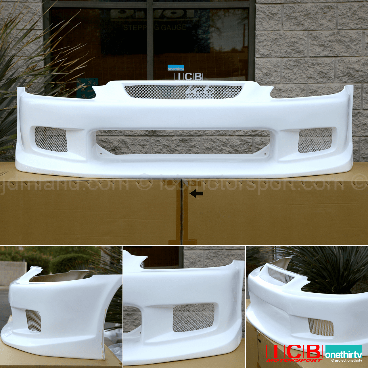 Arios Japan Honda Civic EK 96-98/99-00 Front Aero FRP Bumper
