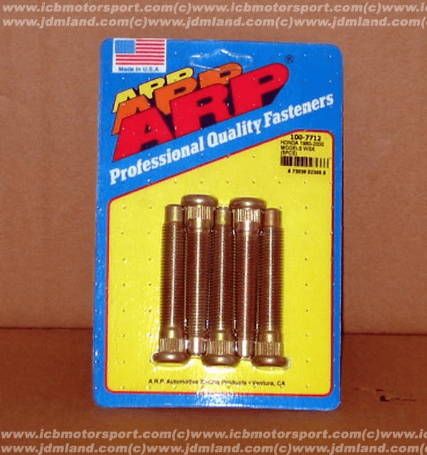 ARP Whee Stud Kit Honda 80-00 (5 Piece Pack)