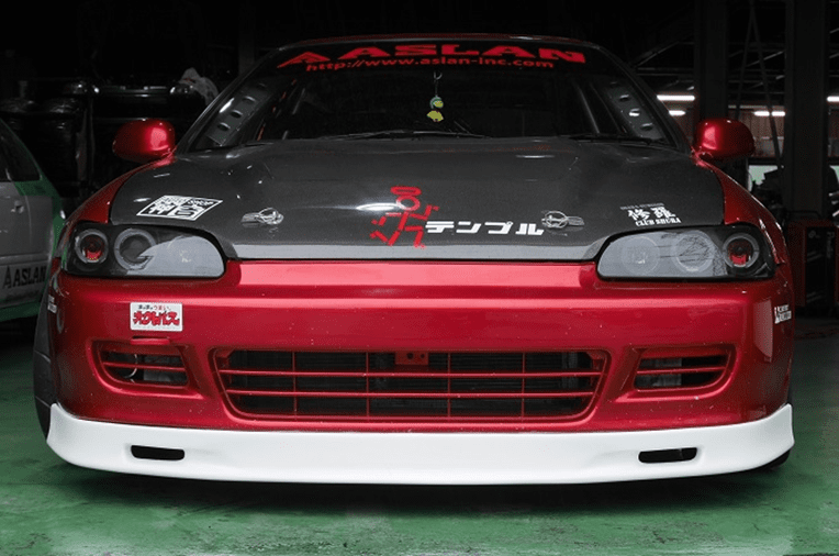 Aslan Japan Inc Aero Front Lip FRP Ver. 2 Fits Civic EG6 EJ1 92-95