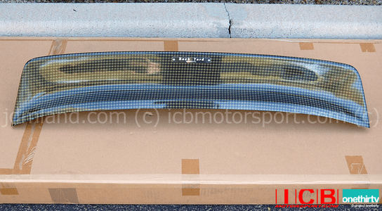 Backyard Special BYS EG6 Civic Hatchback Roof Spoiler Kevlar