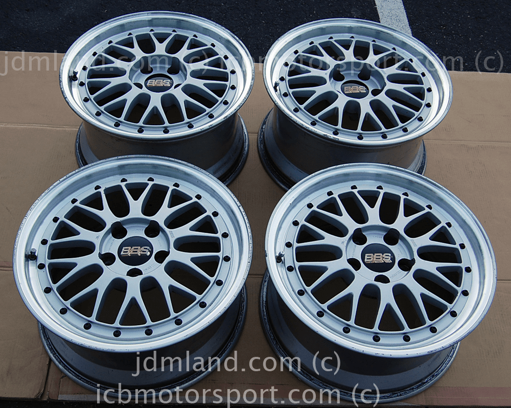 BBS LM Forged Silver 17X8 +45 Offset 17X9 +42 Offset 5X114.3  Honda S2000 NSX SOLD