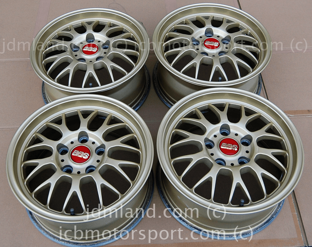 BBS RG-F Forged Gold 15X7 5X114.3 +42 Offset - Sold
