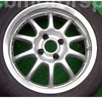 Blitz Type 01R Silver w/ Polished lip 15" 4X100