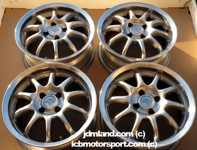 Blitz Type 01R Silver w/ Polished lip 15" 4X100 - SOLD