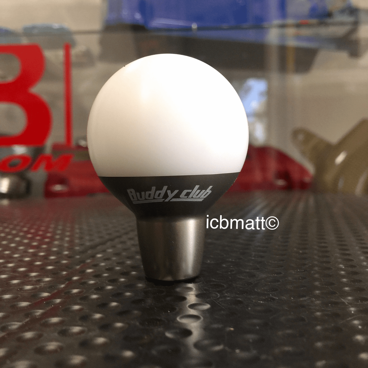 Buddy Club Type A V2 White Shift Knob 10x1.5mm