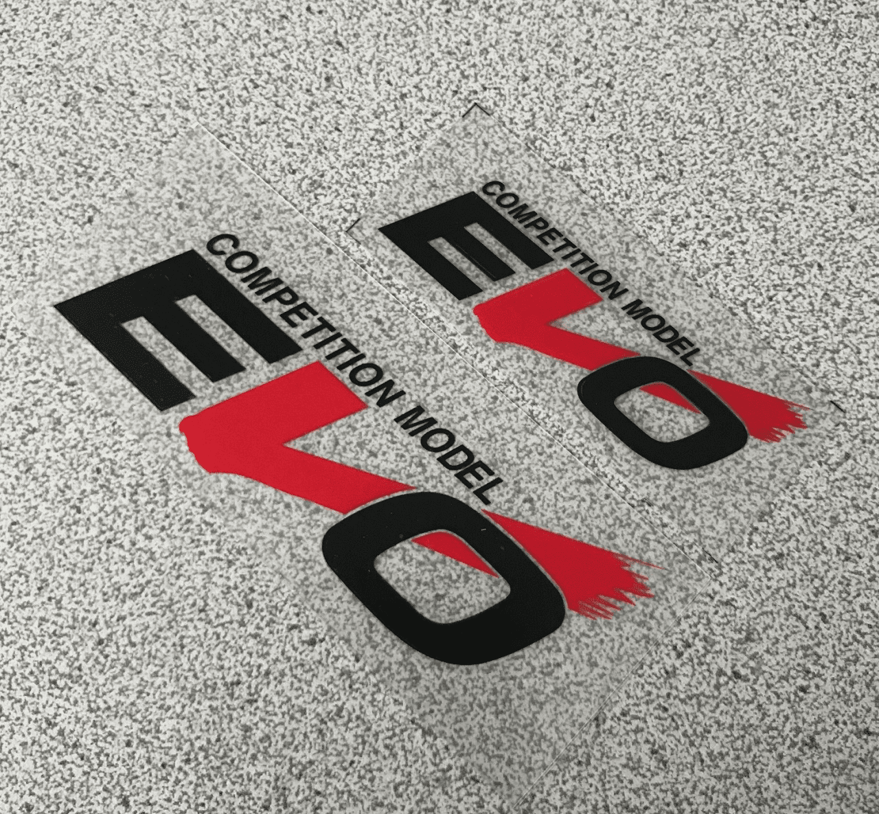 Desmond Regamaster EVO and II Spoke Decal 15"/16" Single (1 Decal) Red / White / Blue