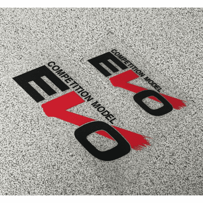 Desmond Regamaster EVO and II Spoke Decal 15"/16" Single (1 Decal) Red / White / Blue