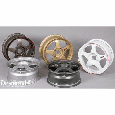 Desmond Regamaster EVO II 16X7 4X100 +38 Offset Gloss Gunmetal Deep Sea Blue Satin Gunmetal Black Deep Sea Blue New Almighty Grey