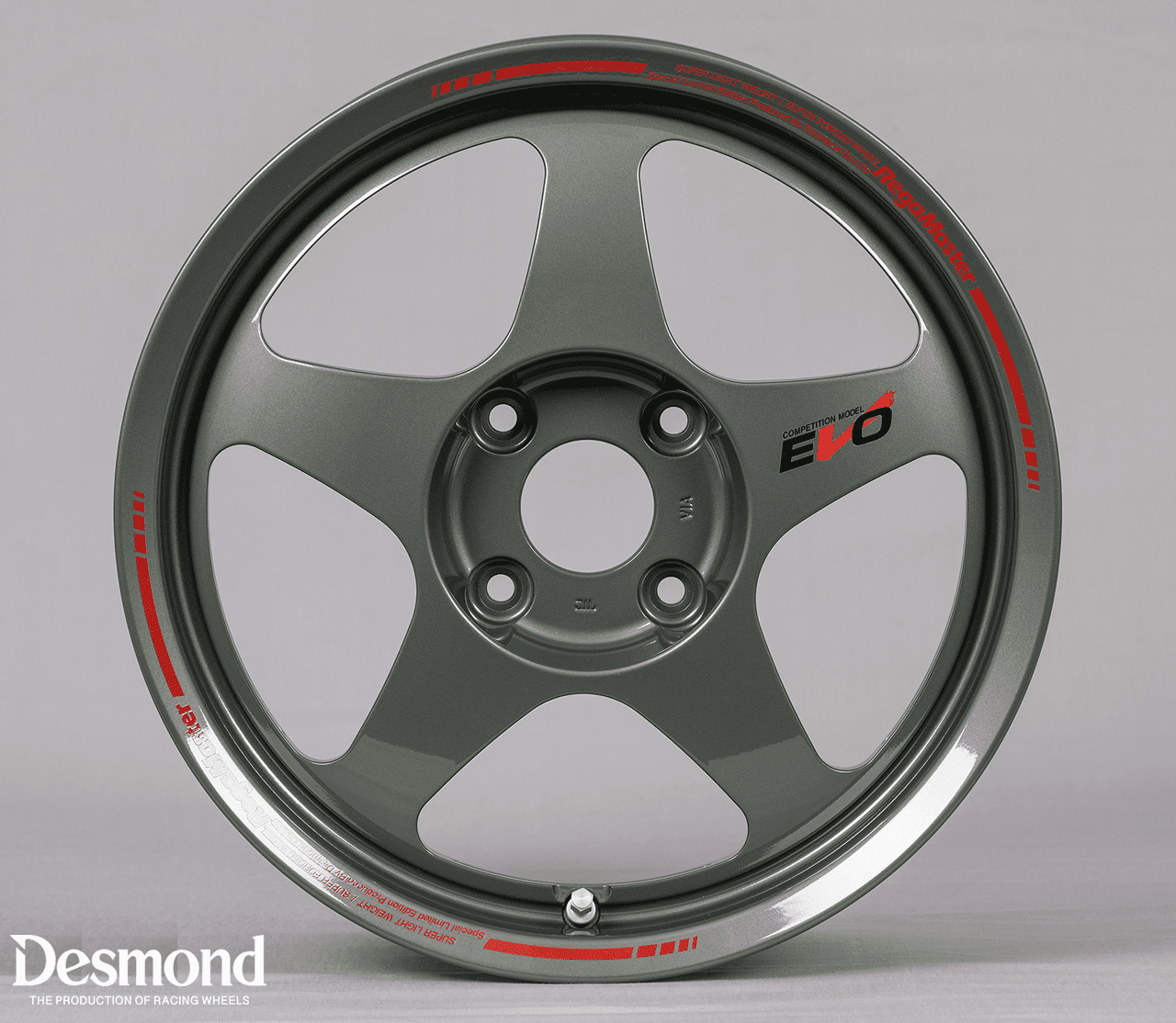 Desmond Regamaster EVO II 16x8 +35 4x100 Matte Black (SET) main image 0