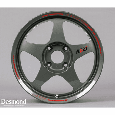 Desmond Regamaster EVO II 16X7 4X100 +38 Offset Gloss New Almighty Grey Pre-Order