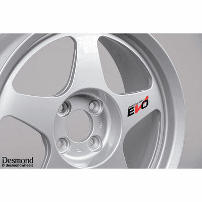 Desmond Regamaster EVO II 16X7 4X114.3 +38 Offset Gloss Silver Pre