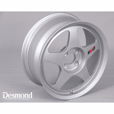 Desmond Regamaster EVO II 16X7 5X114.3 +38 Offset Gloss Silver Pre