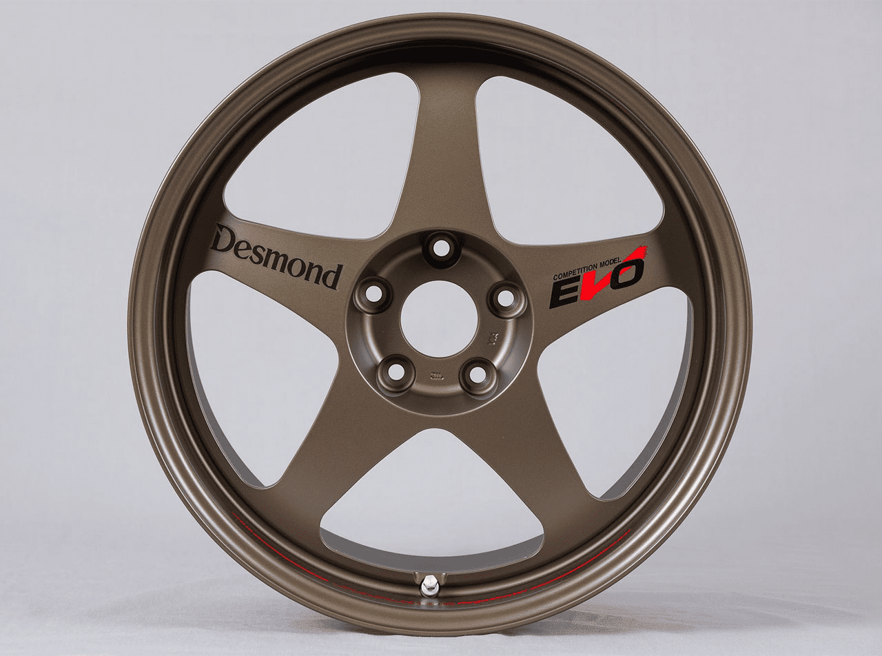 Desmond Regamaster EVO II 18X9.5 5X120 +45 Offset Satin Bronze Civic Type R FK8 2017-21 FL5 2023+ Pre-Order