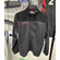 Desmond Regamaster Orvis Phantom Black Bonded Mesh Full-Zip Jacket 4" Embroidered Logos Silver and Red