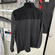 Desmond Regamaster Orvis Phantom Black Bonded Mesh Full-Zip Jacket 4" Embroidered Logos Silver and Red
