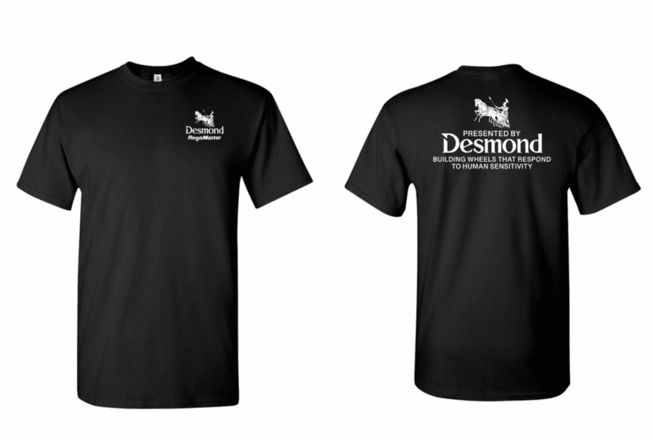 Desmond RegaMaster T-Shirt Black Free Shipping