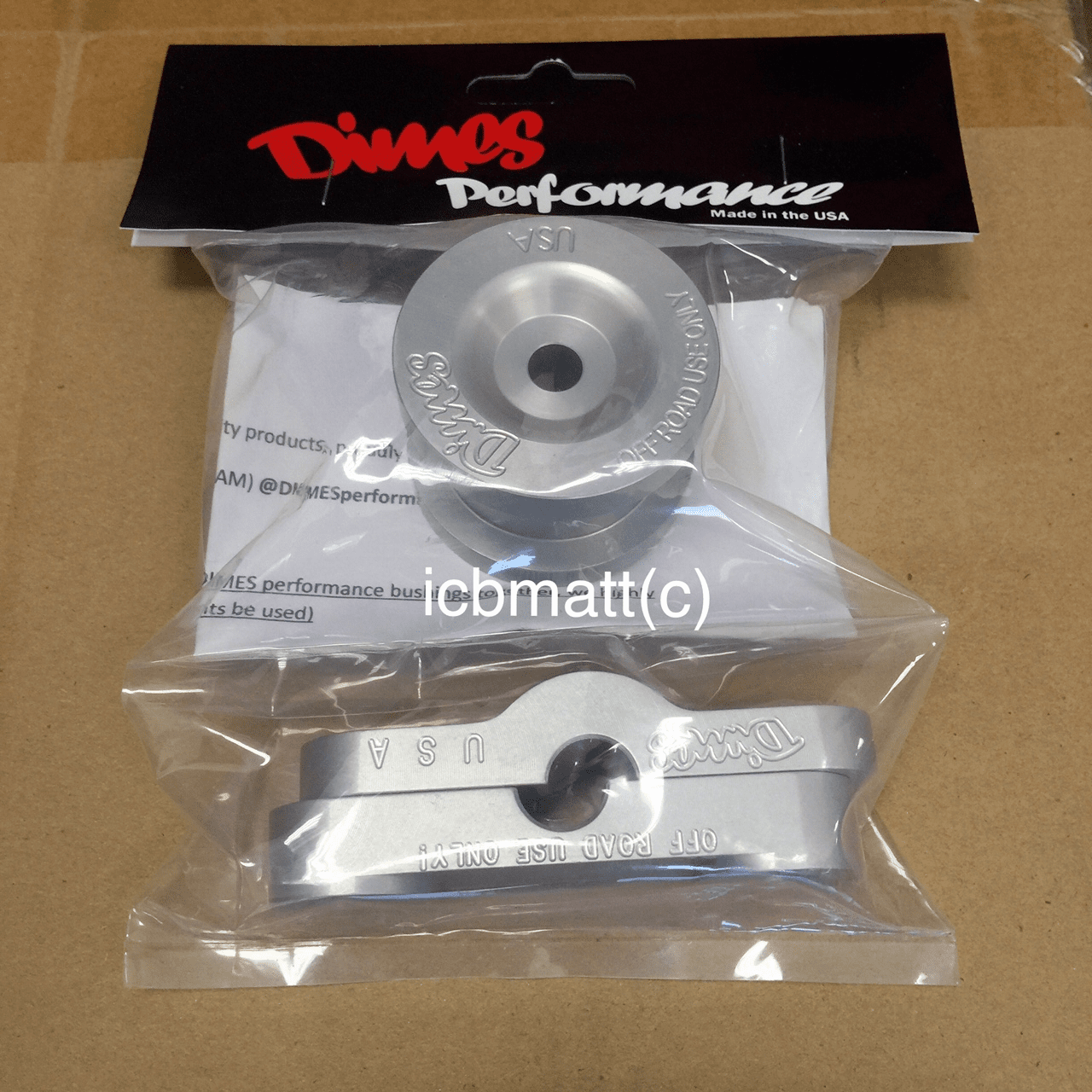 Dimes Performance B-Series Billet Aluminum Shift Linkage Stabilizer Bushings