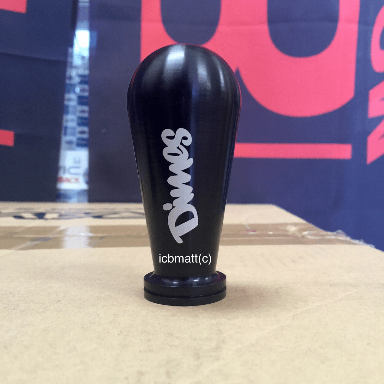 Dimes Performance Billet Aluminum Shift Knob Anodized Black