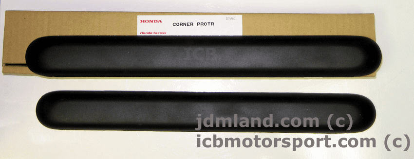 EDM Bumper Moldings Corner Protector EG2 Del Sol - RARE