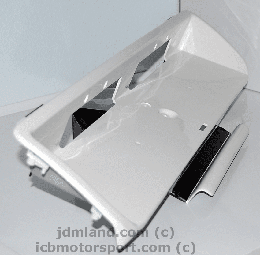 EDM DC2 Integra ITR Rear Bumper License Plate Extender - RARE