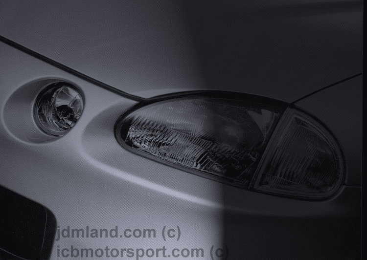 EDM Del Sol EG2 Clear European AUX LIGHTS