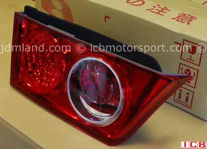 EDM Honda Taillamp w/ Integrated Rear Fog Accord Euro R 06-08 TSX