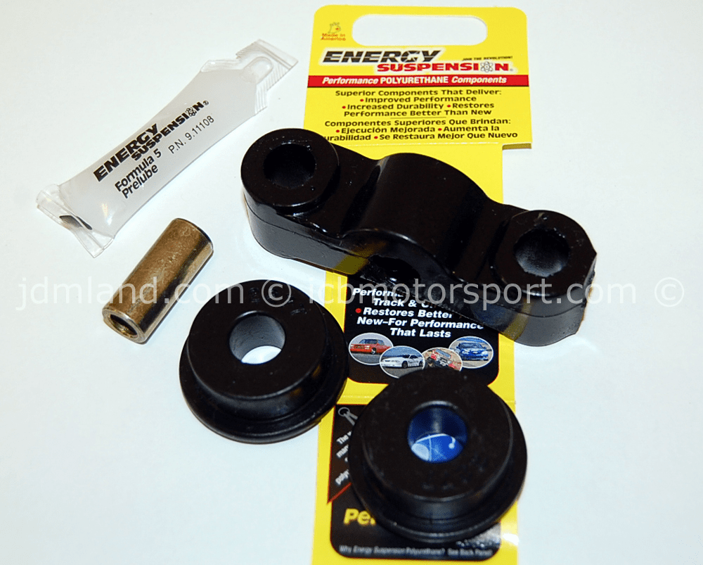 ENERGY M/T SHIFTER BUSHING Red Black Civic/CRX 88-00 Del Sol 93-97 w/ D Series Engine