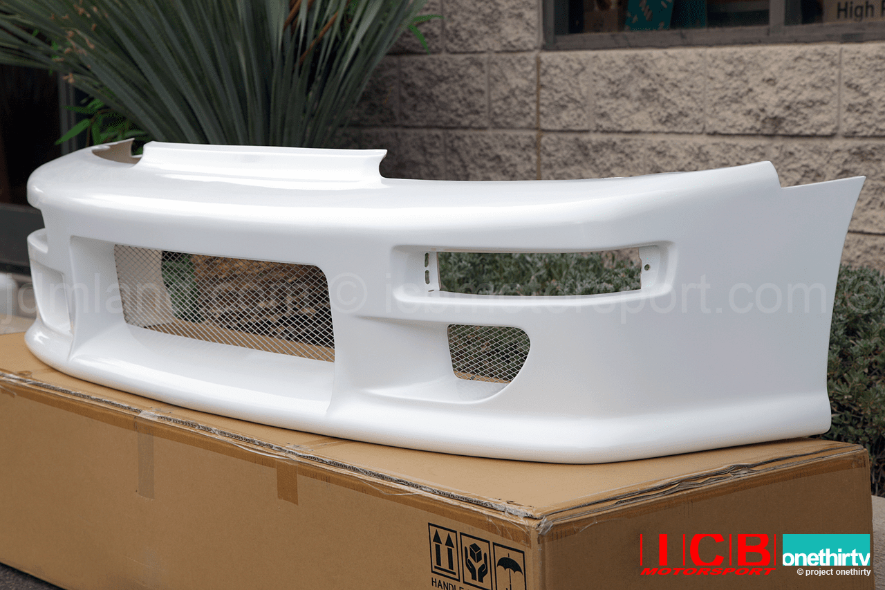 Feel's Honda TwinCam EF8 CRX SiR 90-91 FRP Aero Bumper Pre-Order