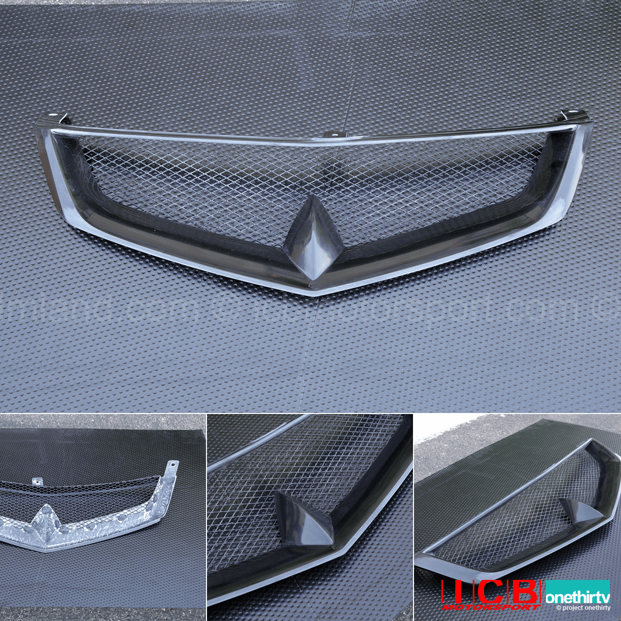 Feels Honda TwinCam Accord TSX CL7 CL9 06-08 Sports Front Grill