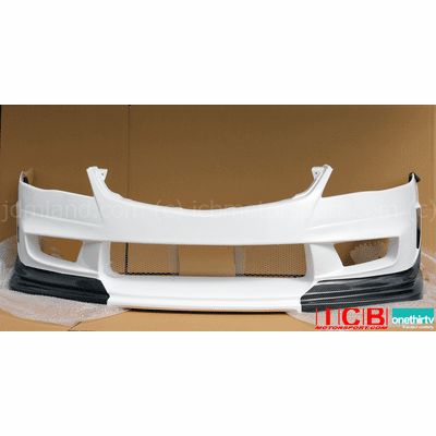 Feels Honda TwinCam JDM Civic FD2 Front Aero Bumper Carbon Accents Pre-Order