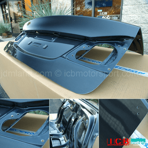 Feels Honda TwinCam JDM Civic FD2 Type R Trunk Lid Carbon