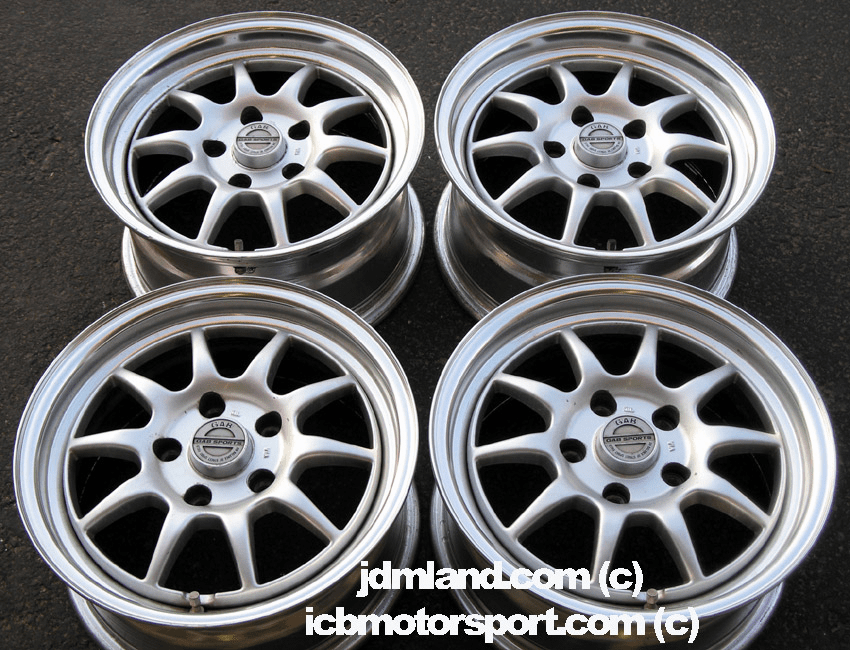 Gab Sports 15" 5X114.3 w/ Center Caps - SOLD