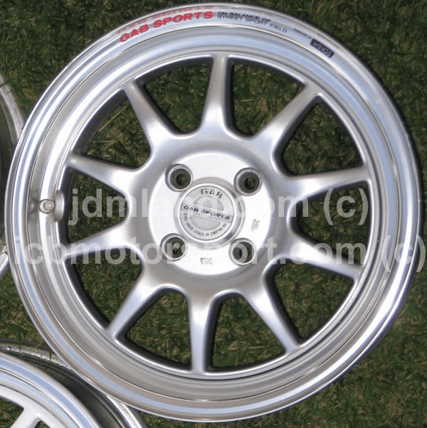 GAB Sports Silver 4X100 Rare SOLD
