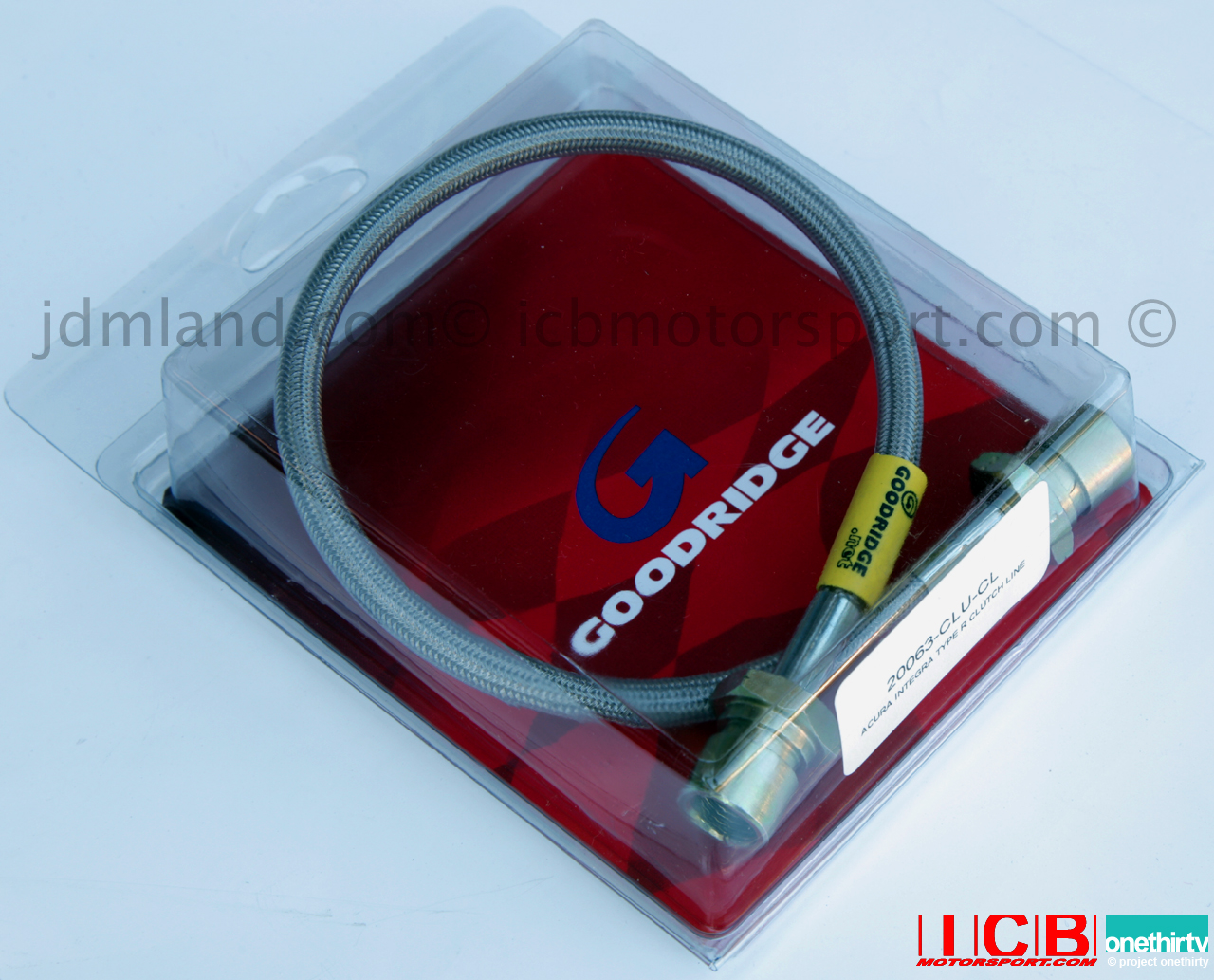 Goodridge Stainless Steel High Performance Clutch Line USDM Acura Integra 9701 Type R 20063CLU