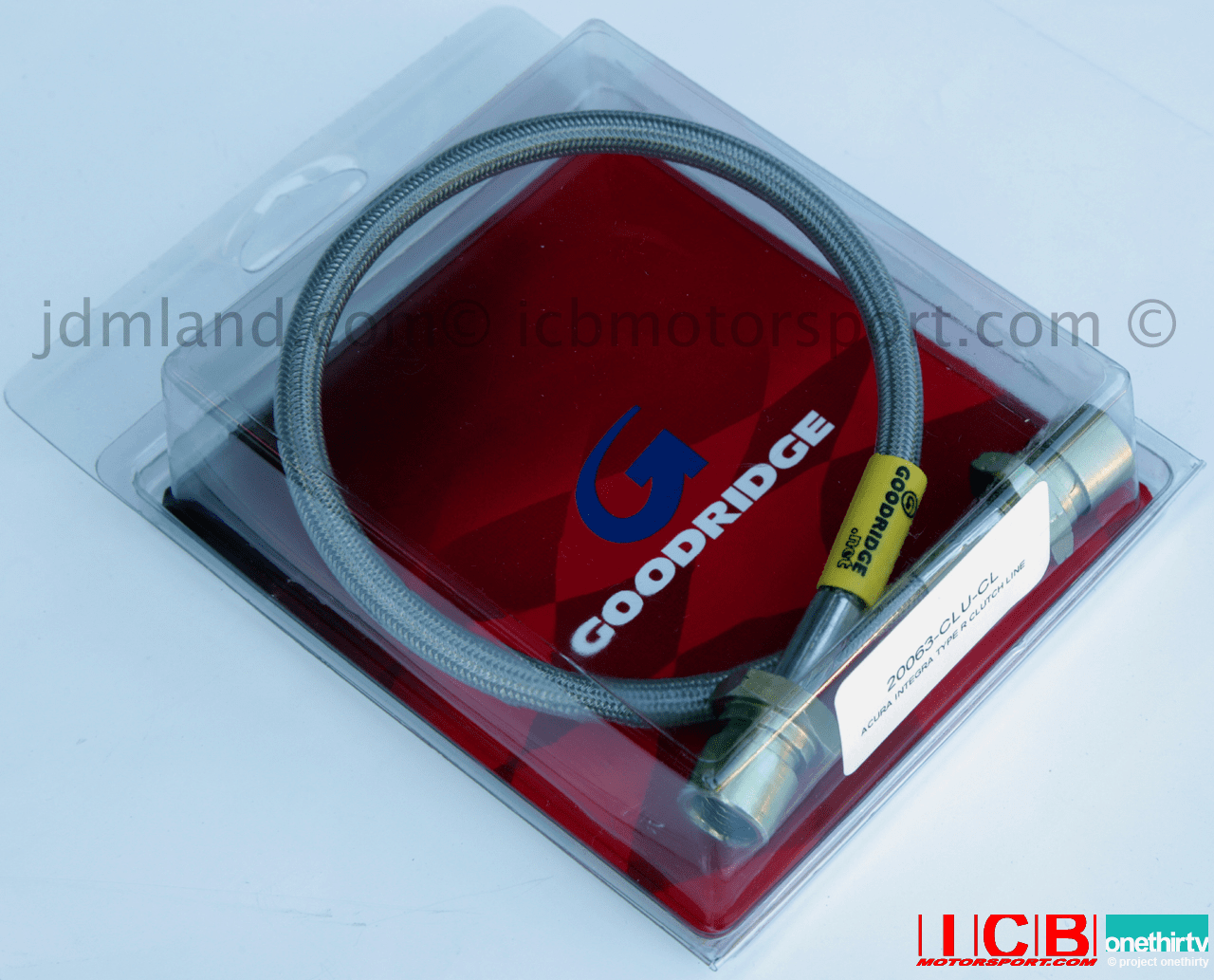 Goodridge Stainless Steel High Performance Clutch Line USDM Acura Integra 90-97 All RS LS GS GS-R 20062-CLU
