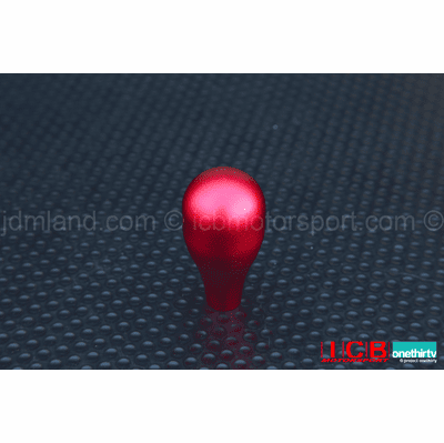 GruppeM Aluminum Shift Knob Anodized Red M10x1.5mm 