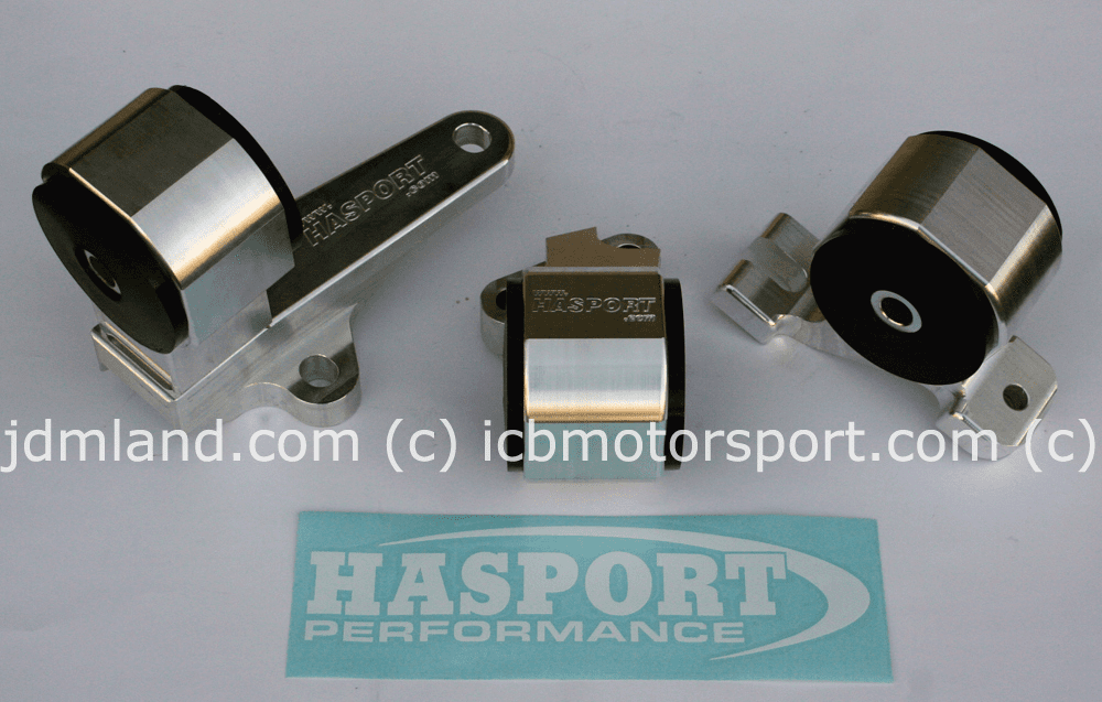 Hasport EFB1 Billet B-Series Cable Tranny Mount Kit 88-91 Civic/CRX 
