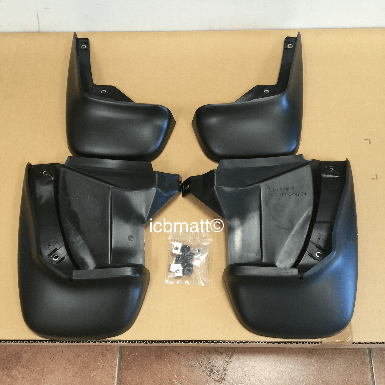 Honda Access Mudguard Kit BB6 97-01 Prelude
